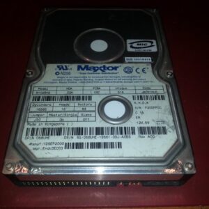 Disque dur maxtor ide N256 pc tour