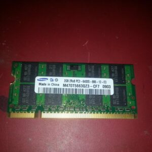 Samsung DDR2 2GB 2Rx16 PC2-6400S-666-12-A3