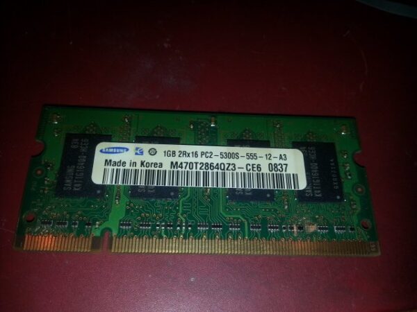 Mémoire Samsung 1 go de mémoire