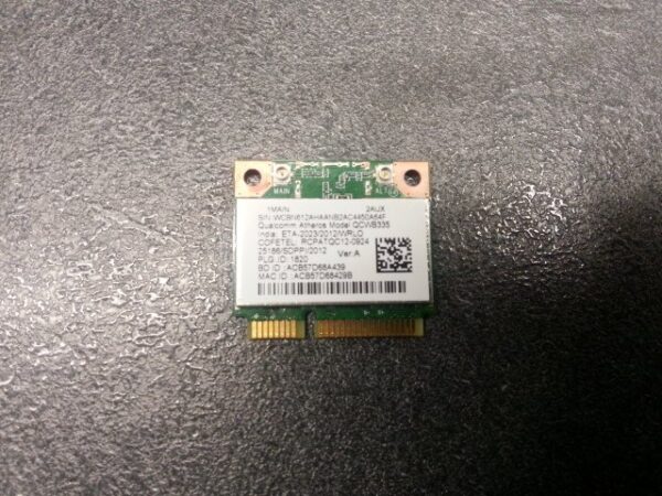 Carte Wifi sans fil lan carte ANATEL modèle: QCWB 335