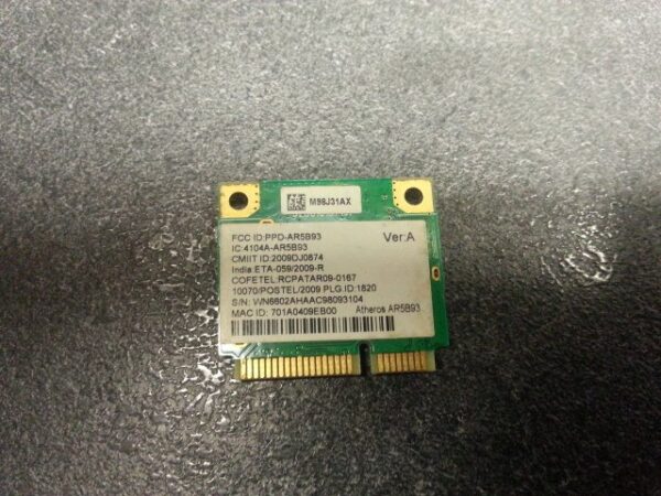 Carte Wifi ATHEROS AR5B93