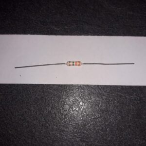 Résistance 3.3M Ohms 1/4 watt