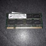 2Go RAM PC Portable SODIMM Micron MT16HTF25664HY-800J2 PC2-6400S DDR2 800MHz CL6