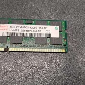 Mémoire Hynix 1GB 2rx8 pc2-4200s-444-12