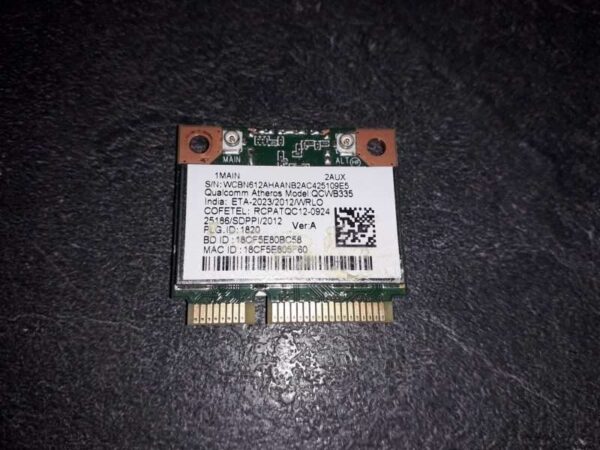 Carte Wifi Qualcomm Atheros QCWB335