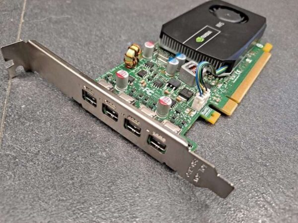 PNY NVIDIA NVS 510 Carte Graphique Professionnelle 2 Go GDDR3 PCI-Express Low Profile 4 x DP/DVI