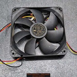 Ventilateur D12SL-12 120mm x 120mm x 25mm Fan 3-Pin 12V 0.30A