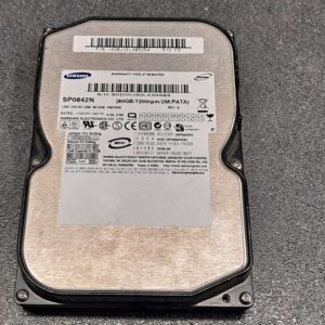 Disque Dur Samsung SpinPoint p80 sp0842n 80 Go 7200 tr/min 2 Mo IDE ATA 3.5"