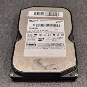 Disque Dur Samsung SpinPoint p80 sp0802n 80 Go 7200 tr/min 2 Mo IDE ATA 3.5″