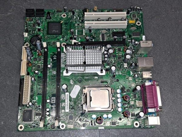 Kit carte Mère DELL E210882 socket 478 + Processeur Intel Dual-Core