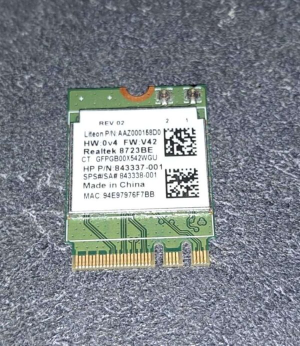 Carte Wifi Realtek RTL8723BE