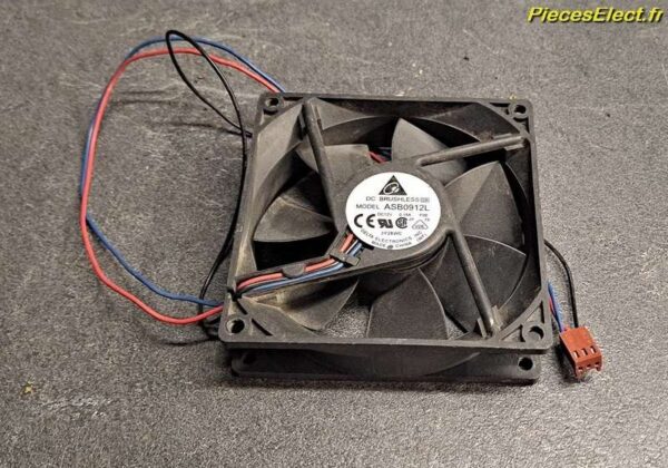 Ventilateur Delta Electronics ASB0912L 90 x 90 x 25mm DC12V 0.15A connecteur 3 pins