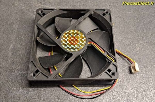 Ventilateur 120x120 12025SL Brushlessfan DC 12V 0.15A connecteur 3 pins