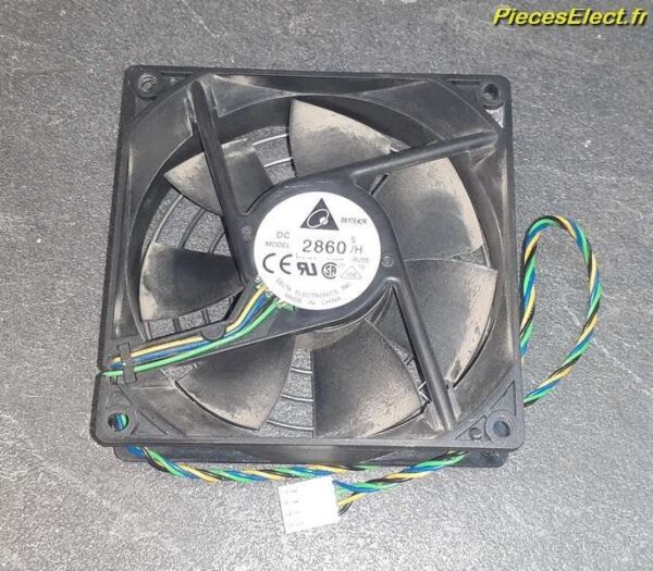 Ventilateur HP Delta DC BRUSHLESS AUB0912VH 92x25mm DC 12V 372651-001 4-Pin