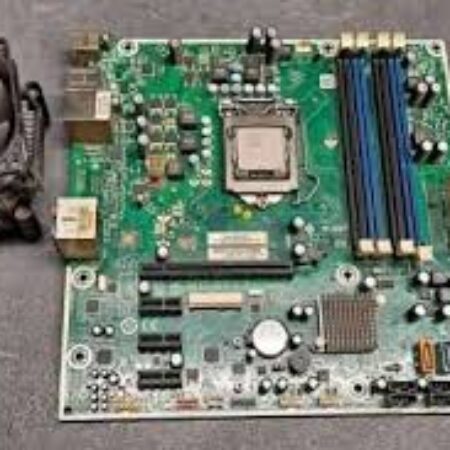 Kit carte mère Asus P4P800-VM 1.06 + processeur Pentium 4 2.80Ghz + 512 Mo de mémoire + façade arrière