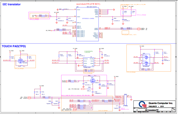 Acer Aspire 1200, TravelMate a550 Schémas de principe carte mère, diagrammes