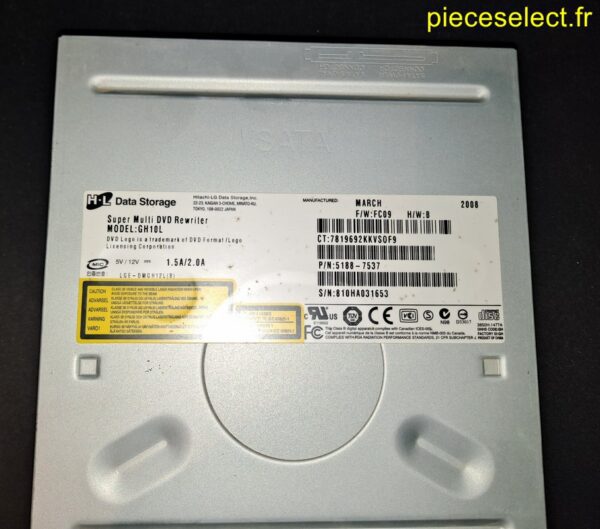 Lecteur Graveur DVD Sata GH10L – Image 2