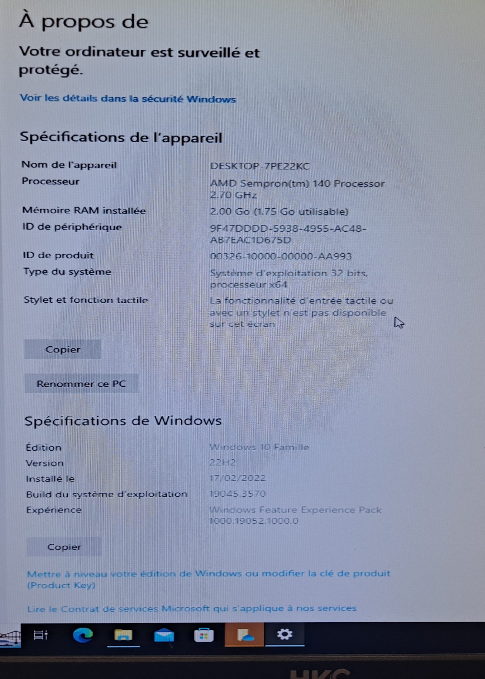 Kit carte mère, processeur Sempron, mémoire, ventirad – Image 2