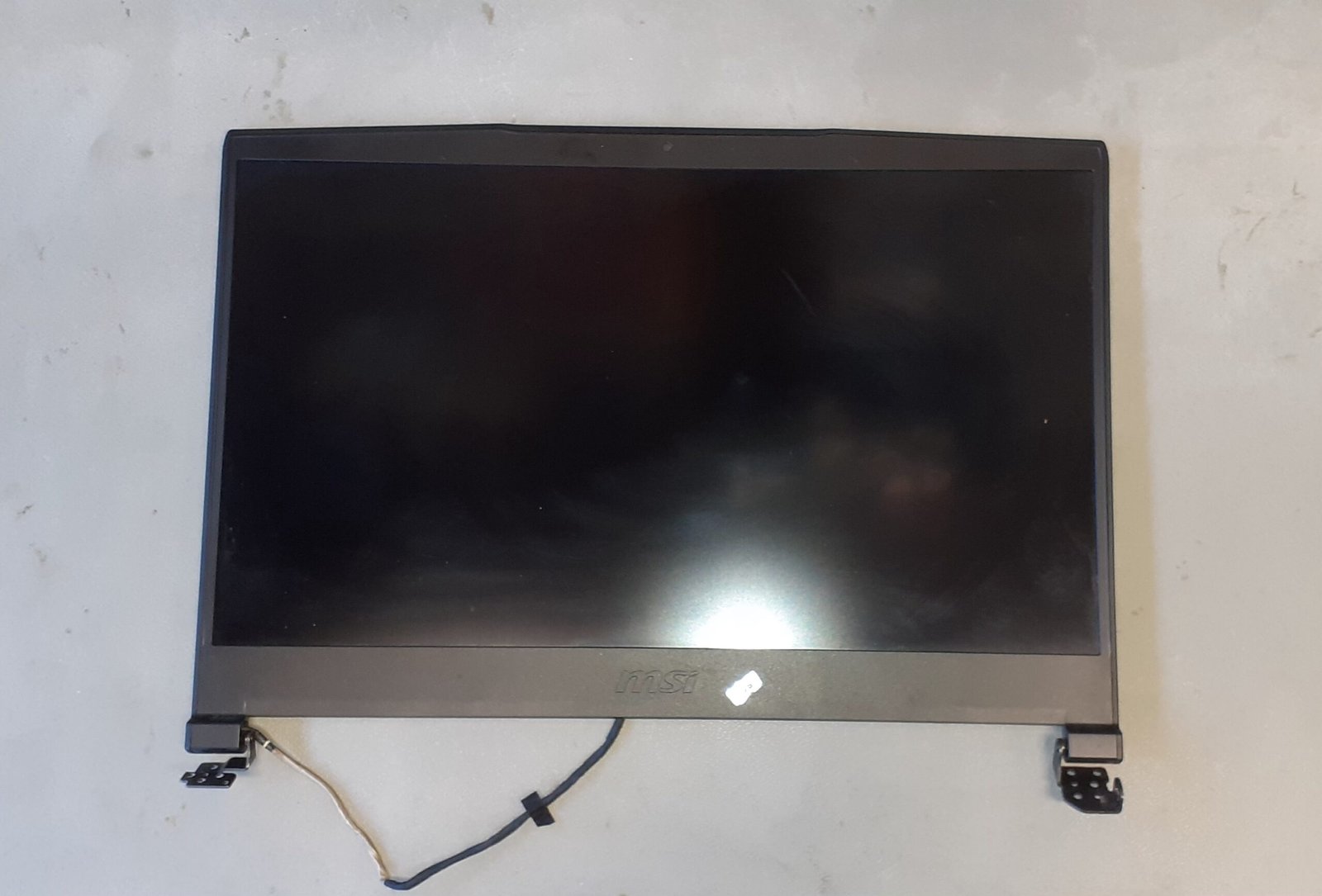 Dalle écran + webcam + charnières + antenne wifi + câbles écran + cadre écran pour MSI GF65 Thin 10UE
