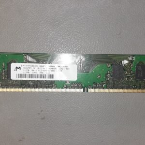 Mémoire RAM Micron MT4HTF6464AY-800E1 512MB 1RX16 PC2-6400U-666-12-ZZ