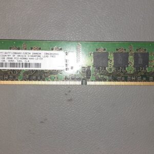 Mémoire RAM DDR2 Micron MT16HTF12864AY-53ED4 1GB 1RX16 PC2-4200U-444-12-E0
