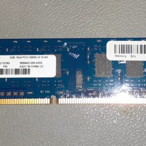 Mémoire ram Kingston ACR256X64D3U13C9G 2GB 1Rx8 PC3-10600U-9-10-A0