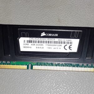 Mémoire ram Corsair Vengeance LP CML8GX3M2A1600C9B 4GB PC3-12800U 1600MHz