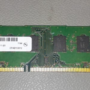 Mémoire ram micron MT16JTF51264AZ-1G4M1 4GB 2Rx8 PC3-10600U-9-11-B1
