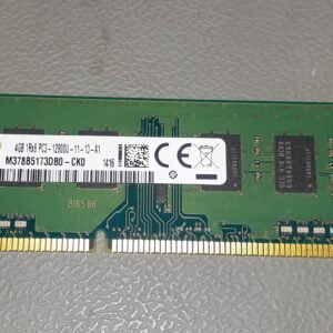 Mémoire ram Samsung M378B5173DB0-CK0 4GB 1Rx8 PC3-12800E-11-13-A1