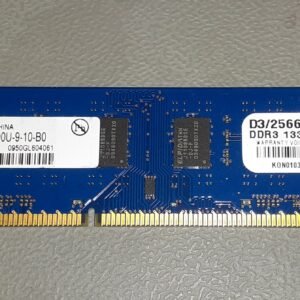 Mémoire ram Elpida EBJ21UE8BDF0-DJ-F 2GB 2Rx8 PC3-10600U-9-10-B0