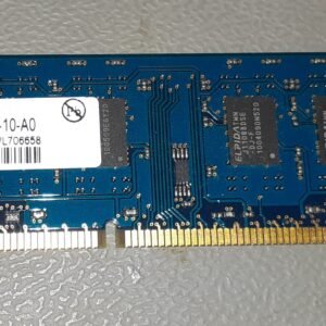 Mémoire ram Elpida EBJ10UE8BDF0-DJ-F 1009WL706658 1GB 1Rx8 PC3-10600U-9-10-A0